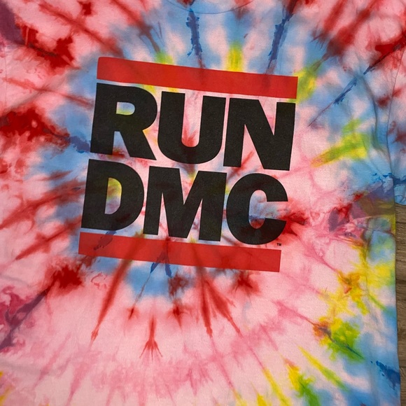 Run DMC Tie Dye Spiral Tee - Picture 3 of 12